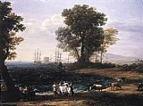 Coast Scene with the Rape of Europa by Claude Lorrain